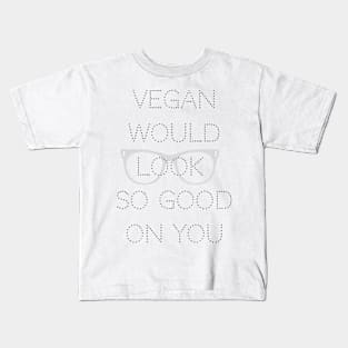 Vegan looks good Kids T-Shirt